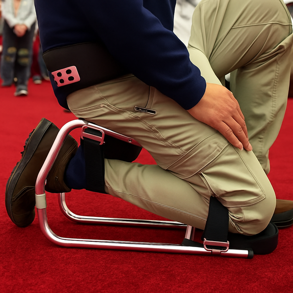 Bequemer Garten-Kniesitz